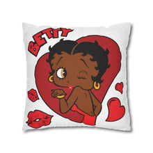 Load image into Gallery viewer, Cute Betty Boop Pillowcase, Living Room Decor, Pillowcase Christmas Gift, Printed Pillow Cover, Housewarming Gift, Betty Boop Collection