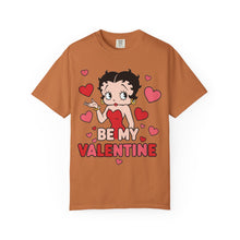 Load image into Gallery viewer, Be My Valentine Shirt, Cute Betty Boop T-shirt Valentine Gift For Girl Friend, Heart Design Tshirt, Womens Valentines Graphic Tee