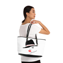 Load image into Gallery viewer, Gifts of Joy White Leather Shoulder Bag