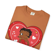Load image into Gallery viewer, Betty Boop Shirt, Comfort Colors Betty Boop T-shirt, Betty Boop Cartoon Graphic Tee Christmas Shirt Gift For Her, Heart Shirt Christmas Gift