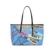 Load image into Gallery viewer, Gifts of Joy Travel Branded Leather Shoulder Bag