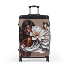Load image into Gallery viewer, Blooms and Butterfly Suitcase
