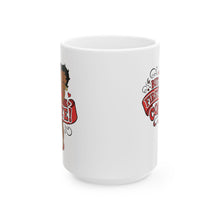 Load image into Gallery viewer, But First Coffee Mug, Betty Boop Mug, Ceramic Mug, Breakfast Mug, Coffee Lover Gift, Betty Boop Design, Holiday Gift For Her, Christmas Gift