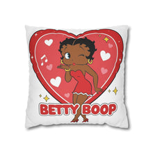 Load image into Gallery viewer, Cute Betty Boop Design Throw Pillow Cover, Living Room Throw Pillowcase, Home Decor Christmas Gift, Housewarming Gift, Betty Boop Fan Gift