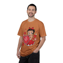 Load image into Gallery viewer, Betty Boop Valentine Shirt, Love Shirt, Heart Design Shirt, Valentine's Day Shirt Women, Women's Valentine's Day Gift, Valentine's Outfit