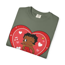 Load image into Gallery viewer, Betty Boop Shirt, Comfort Colors Betty Boop T-shirt, Betty Boop Cartoon Graphic Tee Christmas Shirt Gift For Her, Heart Shirt Christmas Gift