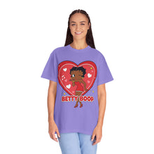 Load image into Gallery viewer, Betty Boop Shirt, Comfort Colors Betty Boop T-shirt, Betty Boop Cartoon Graphic Tee Christmas Shirt Gift For Her, Heart Shirt Christmas Gift