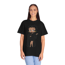 Load image into Gallery viewer, Betty Boop Shirt, Halloween Tshirt, Black Cloak Shirt, Spooky Unisex Tee, Comfort Colors Shirt, Halloween Costume Top, Halloween Party Shirt