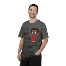 Load image into Gallery viewer, I Am Who I Am Shirt, Betty Boop Shirt, Black Girl Shirt, Black Queen Shirt, Betty Boop Valentine Shirt, Black Art Clothing Valentines Gift