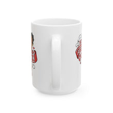 Load image into Gallery viewer, But First Coffee Mug, Betty Boop Mug, Ceramic Mug, Breakfast Mug, Coffee Lover Gift, Betty Boop Design, Holiday Gift For Her, Christmas Gift