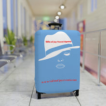 Load image into Gallery viewer, Gifts of Joy Luggage Cover - Blue