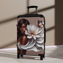 Load image into Gallery viewer, Blooms and Butterfly Suitcase