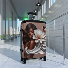 Load image into Gallery viewer, Blooms and Butterfly Suitcase
