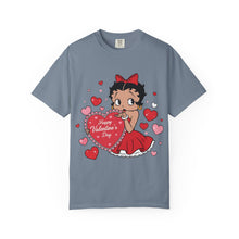 Load image into Gallery viewer, Betty Boop Valentine Shirt, Love Shirt, Heart Design Shirt, Valentine's Day Shirt Women, Women's Valentine's Day Gift, Valentine's Outfit