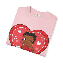 Load image into Gallery viewer, Betty Boop Shirt, Comfort Colors Betty Boop T-shirt, Betty Boop Cartoon Graphic Tee Christmas Shirt Gift For Her, Heart Shirt Christmas Gift