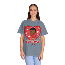 Load image into Gallery viewer, Betty Boop Shirt, Comfort Colors Betty Boop T-shirt, Betty Boop Cartoon Graphic Tee Christmas Shirt Gift For Her, Heart Shirt Christmas Gift