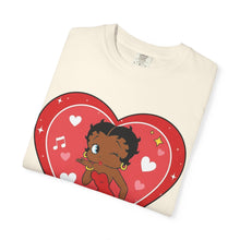Load image into Gallery viewer, Betty Boop Shirt, Comfort Colors Betty Boop T-shirt, Betty Boop Cartoon Graphic Tee Christmas Shirt Gift For Her, Heart Shirt Christmas Gift