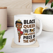 Load image into Gallery viewer, 15oz Mug Betty Boop Mug, Black Girl Mug, Black Queen Mug, Coffee Mug Birthday Gift, Sunflower Mug, Christmas Gift For Her