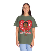 Load image into Gallery viewer, Betty Boop Shirt, Comfort Colors Betty Boop T-shirt, Betty Boop Cartoon Graphic Tee Christmas Shirt Gift For Her, Heart Shirt Christmas Gift