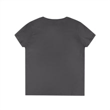 Load image into Gallery viewer, But First Coffee Shirt, Betty Boop Shirt, Coffee Lover Shirt, Betty Boop Design Womens Vneck, Cute Christmas Shirt Gift For Holiday Season