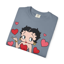 Load image into Gallery viewer, Be My Valentine Shirt, Cute Betty Boop T-shirt Valentine Gift For Girl Friend, Heart Design Tshirt, Womens Valentines Graphic Tee