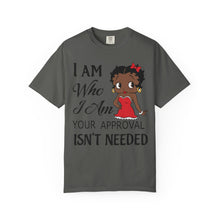 Load image into Gallery viewer, I Am Who I Am Shirt, Betty Boop Shirt, Black Girl Shirt, Black Queen Shirt, Betty Boop Valentine Shirt, Black Art Clothing Valentines Gift