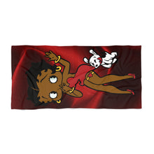 Load image into Gallery viewer, Scarlet Starlet Betty & Pudgy Towel