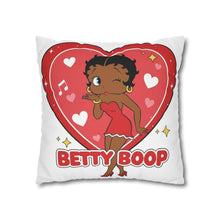 Load image into Gallery viewer, Cute Betty Boop Design Throw Pillow Cover, Living Room Throw Pillowcase, Home Decor Christmas Gift, Housewarming Gift, Betty Boop Fan Gift