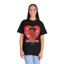 Load image into Gallery viewer, Betty Boop Shirt, Comfort Colors Betty Boop T-shirt, Betty Boop Cartoon Graphic Tee Christmas Shirt Gift For Her, Heart Shirt Christmas Gift