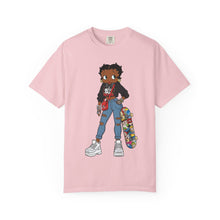 Load image into Gallery viewer, Betty Boop T-Shirt, Street Style Womens Shirt, Christmas Gift For Her, Streetwear Clothing, Comfort Colors Christmas Shirt, Stylish Tshirt