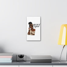 Load image into Gallery viewer, Built Different Women Portrait Wall Art, Black Girl Boho Home Decor Aesthetic Boho Womens Bedroom Decor, Motivational Wall Art Birthday Gift
