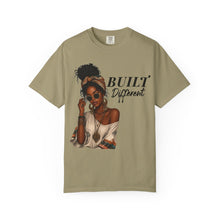 Load image into Gallery viewer, Built Different Shirt Women Empowerment Shirt, Black Girl Boho Shirt, Comfort Colors Graphic Tee, Boho Womens Clothing Birthday Gift For Her