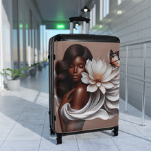 Load image into Gallery viewer, Blooms and Butterfly Suitcase