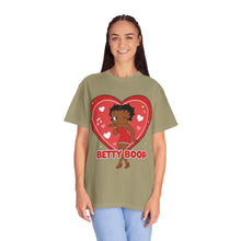 Load image into Gallery viewer, Betty Boop Shirt, Comfort Colors Betty Boop T-shirt, Betty Boop Cartoon Graphic Tee Christmas Shirt Gift For Her, Heart Shirt Christmas Gift