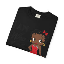 Load image into Gallery viewer, I Am Who I Am Shirt, Betty Boop Shirt, Black Girl Shirt, Black Queen Shirt, Betty Boop Valentine Shirt, Black Art Clothing Valentines Gift