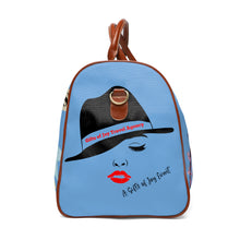 Load image into Gallery viewer, Gifts of Joy Blue Waterproof Travel Bag