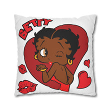 Load image into Gallery viewer, Cute Betty Boop Pillowcase, Living Room Decor, Pillowcase Christmas Gift, Printed Pillow Cover, Housewarming Gift, Betty Boop Collection