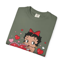 Load image into Gallery viewer, Betty Boop Valentine Shirt, Love Shirt, Heart Design Shirt, Valentine's Day Shirt Women, Women's Valentine's Day Gift, Valentine's Outfit