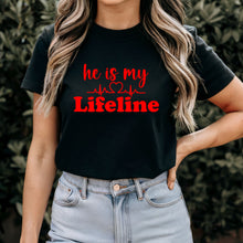 Load image into Gallery viewer, Soulmate Shirt, Lifeline TShirt, Couple Tshirt, Valentine Shirt, Valentines Tshirt, Valentine Gift, Couple Gifts, Bride Shirt, Groom Shirt