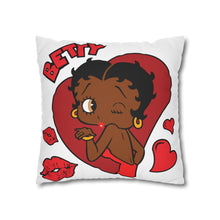 Load image into Gallery viewer, Cute Betty Boop Pillowcase, Living Room Decor, Pillowcase Christmas Gift, Printed Pillow Cover, Housewarming Gift, Betty Boop Collection