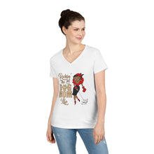 Load image into Gallery viewer, Rocking The Dog Mom Life Shirt, Mom Womens Vneck Tshirt, Betty Boop Design Tshirt, Dog Mom Shirt, Gift For Dog Lover Shirt, Mothers Day Gift