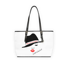 Load image into Gallery viewer, Gifts of Joy White Leather Shoulder Bag