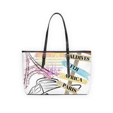 Load image into Gallery viewer, Gifts of Joy White Leather Shoulder Bag