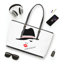 Load image into Gallery viewer, Gifts of Joy White Leather Shoulder Bag