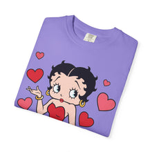 Load image into Gallery viewer, Be My Valentine Shirt, Cute Betty Boop T-shirt Valentine Gift For Girl Friend, Heart Design Tshirt, Womens Valentines Graphic Tee