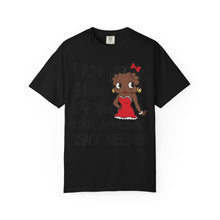Load image into Gallery viewer, I Am Who I Am Shirt, Betty Boop Shirt, Black Girl Shirt, Black Queen Shirt, Betty Boop Valentine Shirt, Black Art Clothing Valentines Gift