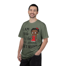 Load image into Gallery viewer, I Am Who I Am Shirt, Betty Boop Shirt, Black Girl Shirt, Black Queen Shirt, Betty Boop Valentine Shirt, Black Art Clothing Valentines Gift