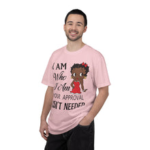 Load image into Gallery viewer, I Am Who I Am Shirt, Betty Boop Shirt, Black Girl Shirt, Black Queen Shirt, Betty Boop Valentine Shirt, Black Art Clothing Valentines Gift