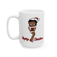 Load image into Gallery viewer, Betty Boop Christmas Mug
