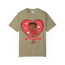 Load image into Gallery viewer, Betty Boop Shirt, Comfort Colors Betty Boop T-shirt, Betty Boop Cartoon Graphic Tee Christmas Shirt Gift For Her, Heart Shirt Christmas Gift